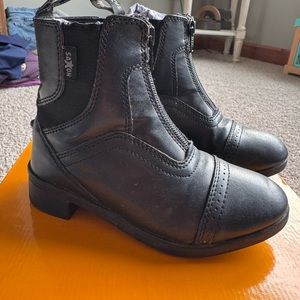Saxon Syntovia Children's Zip Paddock Boots